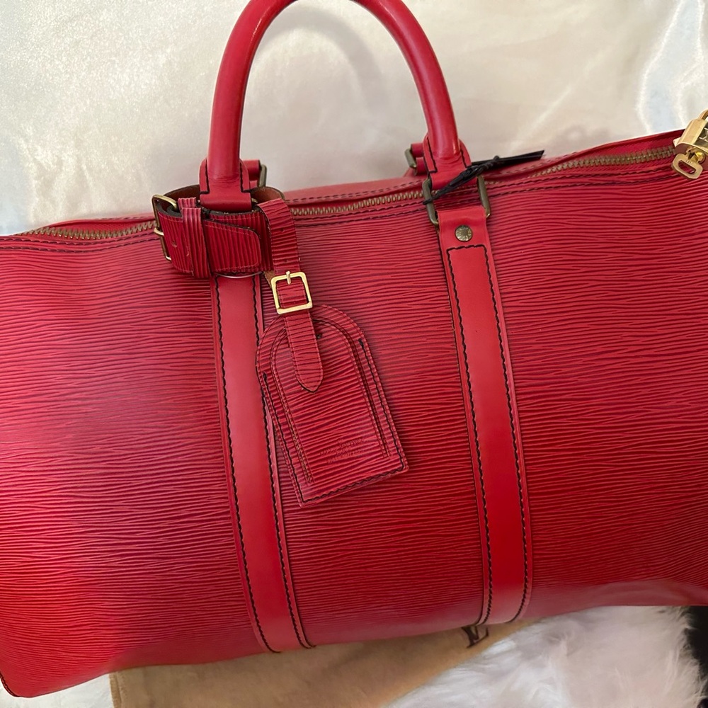 SOLD!!!! Authentic Louis Vuitton Keepall Bag Monogram Canvas 45